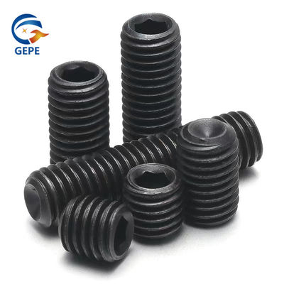 DIN916 Schwarzoxid Hex-Nüsse und Bolzen Satz Kohlenstoffstahl 12.9 33H 45H