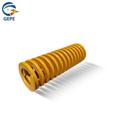 Nicht-Standard-Gelb-Druckfedern Stahl 65mn Formfedern JIS-Standard